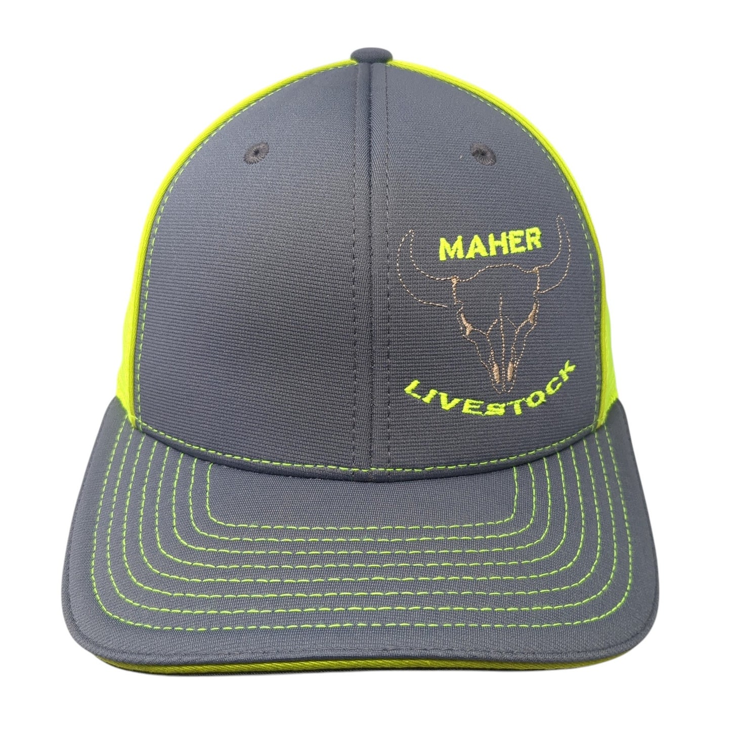 Maher Livestock Vale Oregon Trucker Hat Multicolor S Adjustable Mesh Richardson