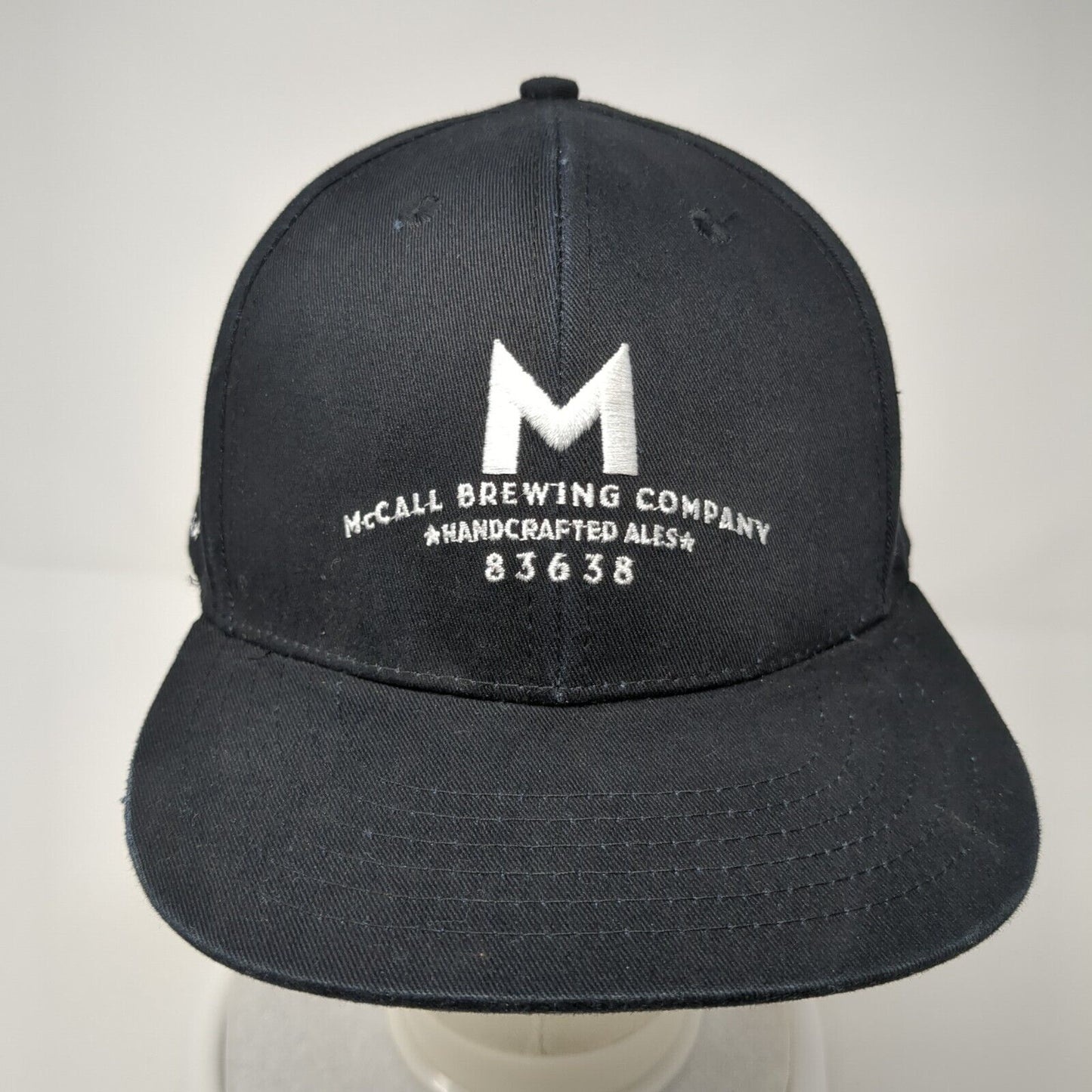 McCall Brewing Company Snapback Hat Black One Size Brewery Branding Co