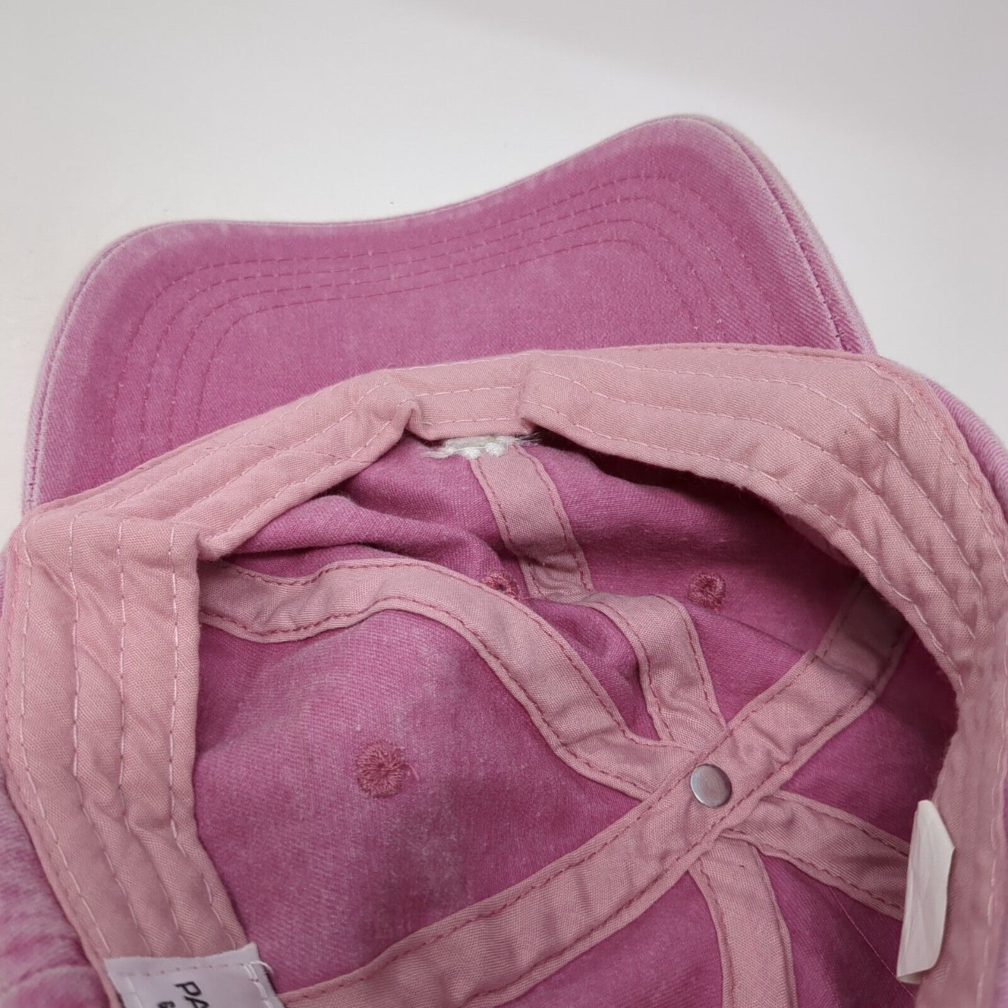 Dog Mom Slideback Hat Pink One Size Adjustable Embroidered 6 Panel Pacific Brim