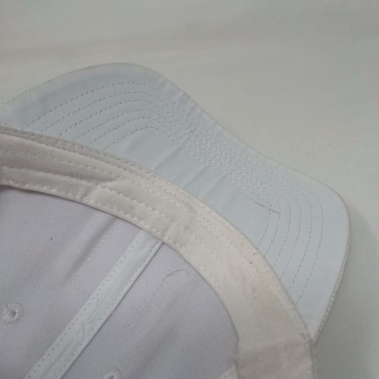 Pickle Strong America Snapback Hat White One Size Adjustable Breathable Mesh