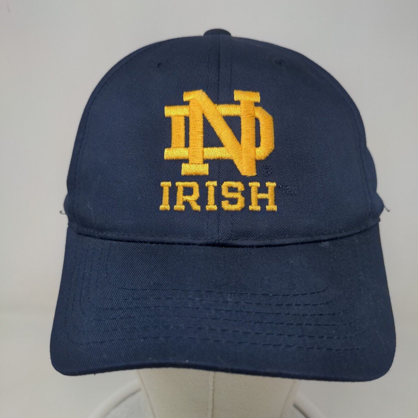 Notre Dame Fighting Irish Youth Snapback Hat Blue Embroidered Logo Annco