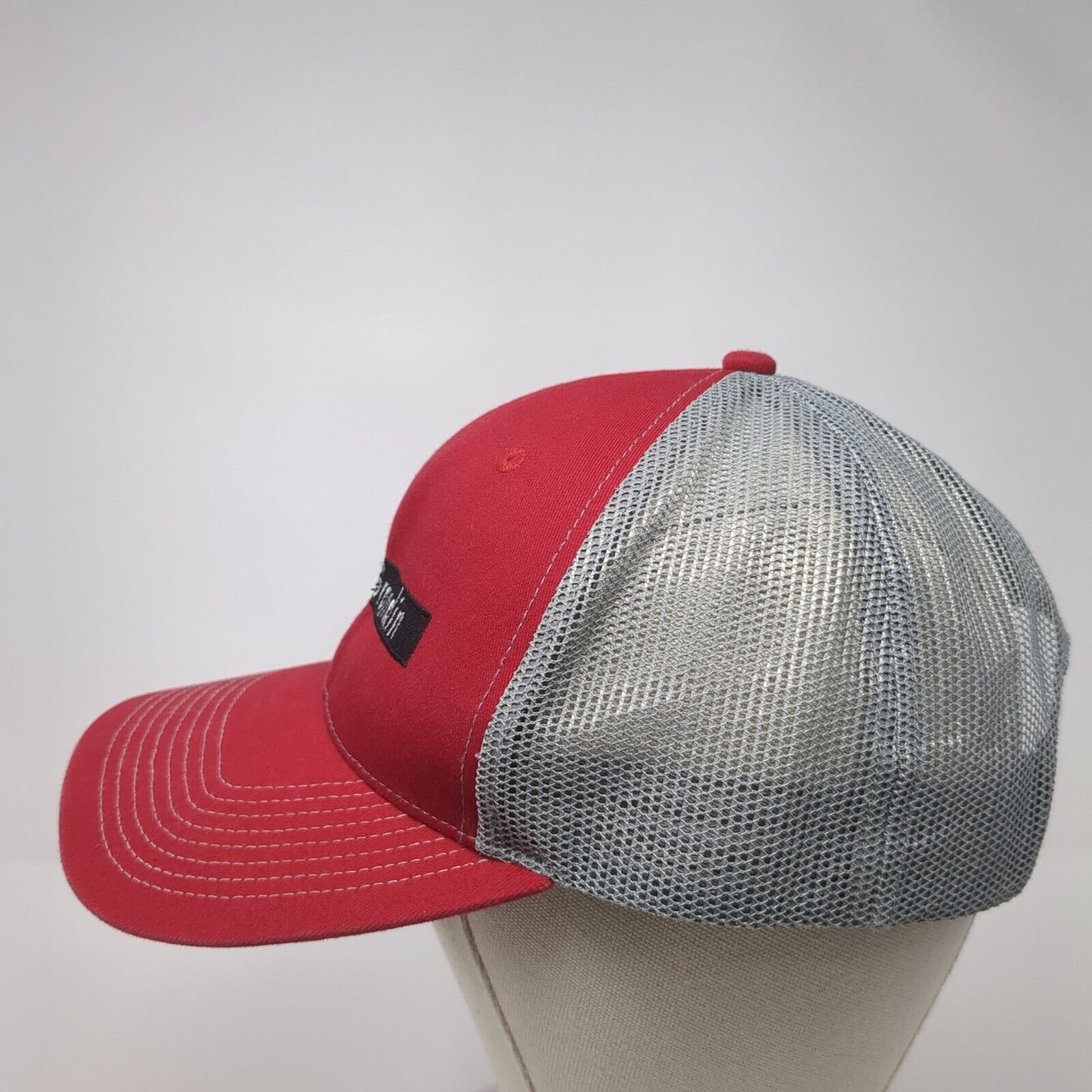 Bank of Grandin Snapback Trucker Hat Multicolor One Size Mesh Back