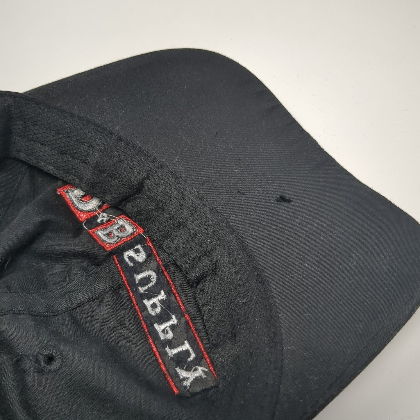 D&B Supply Strapback Hat Black One Size Adjustable Embroidered Stitch It