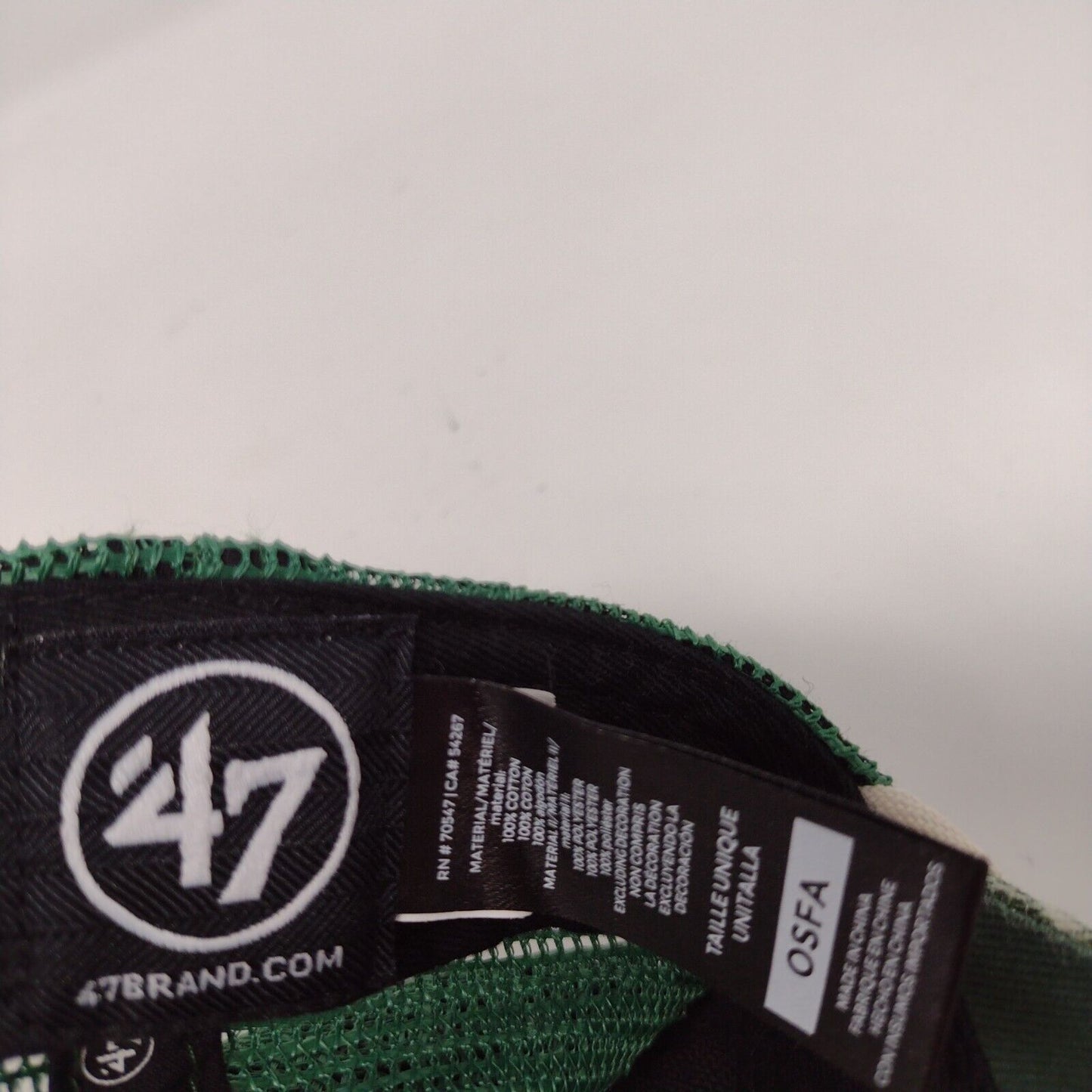 Oakland Spring Training Athletics Rope Trucker Hat Multi OSFA Mesh Back '47