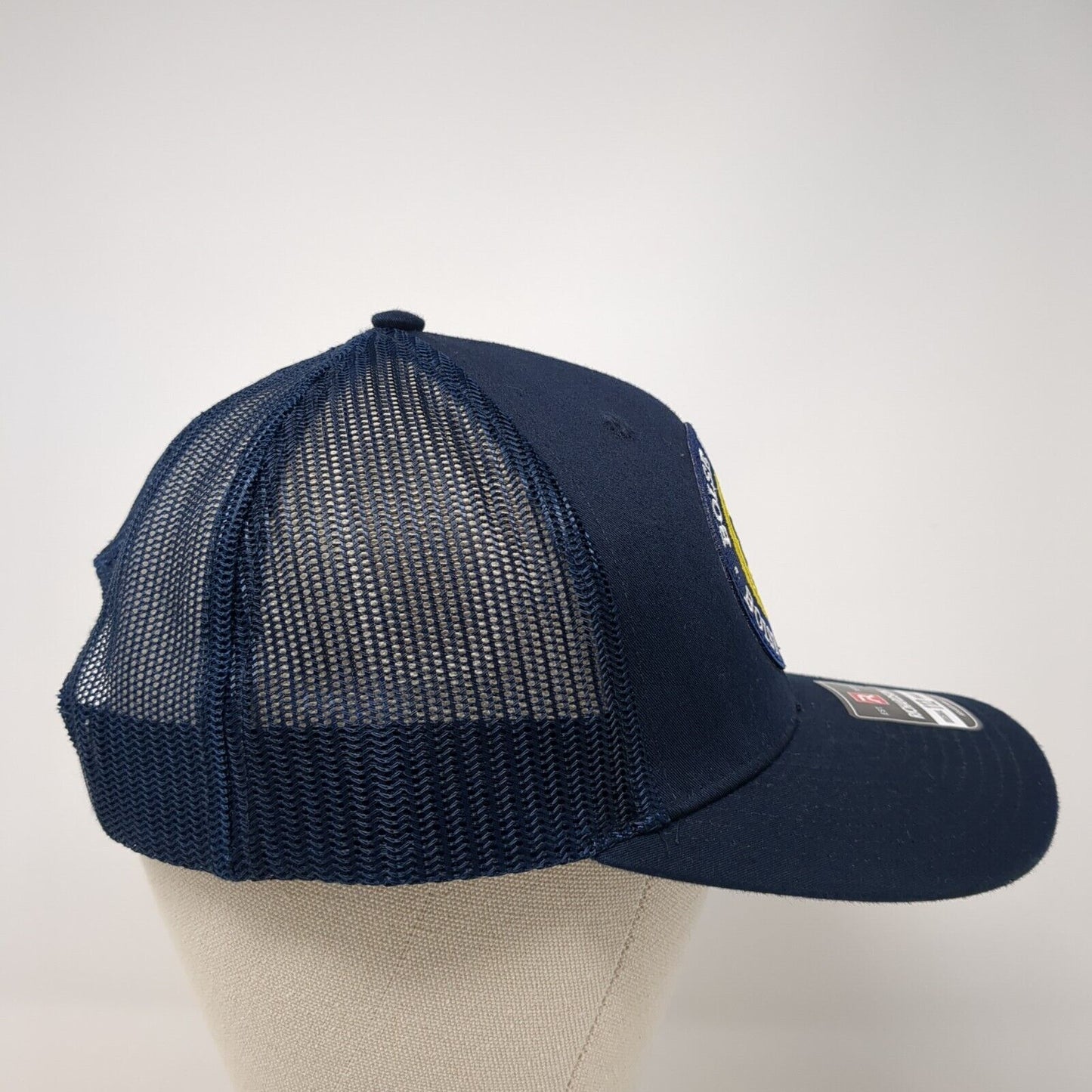 BB Boise Brewing Snapback Trucker Hat Blue OS Adjustable Mesh Back Richardson