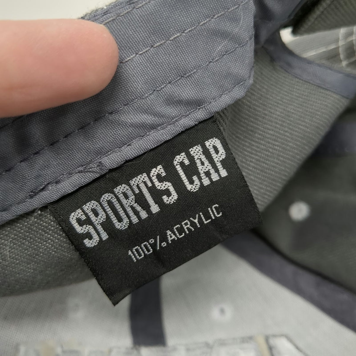 Arizona 3D Embroidery Baseball Cap Gray One Size Strapback AZ Patch Stitch Hat