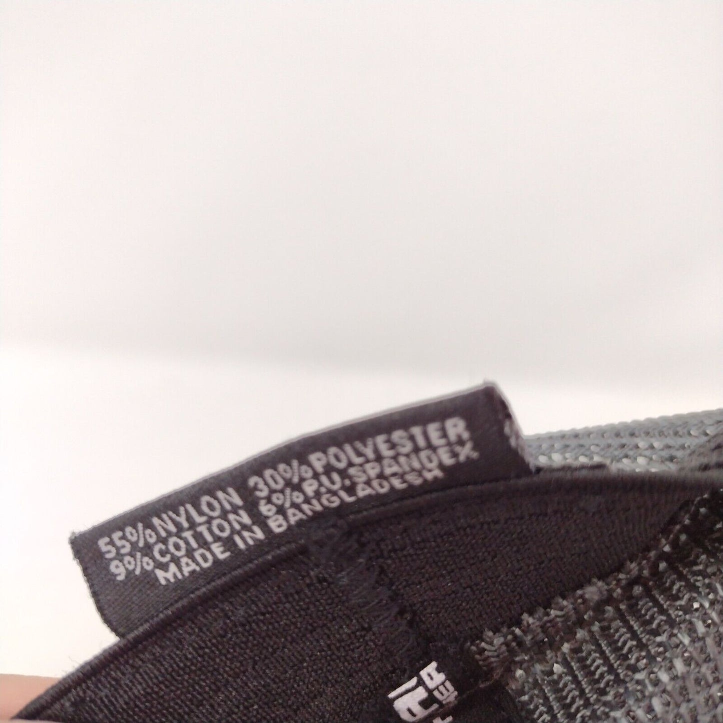 N Boise Fitted Mesh Back Trucker Hat Gray 7 3/8-8 Pacific Headwear