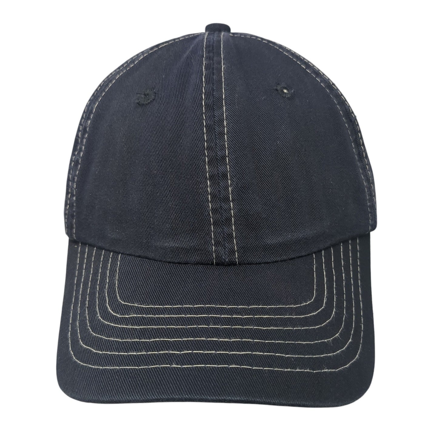 Toppers Slideback Baseball Cap Blue One Size Adjustable 6 Panel Blank