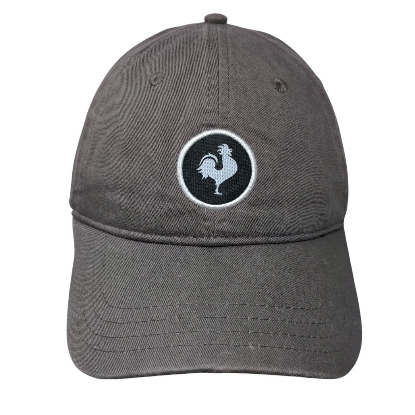 Big Rock Brewery Slideback Hat Gray One Size Embroidered 6 Panel
