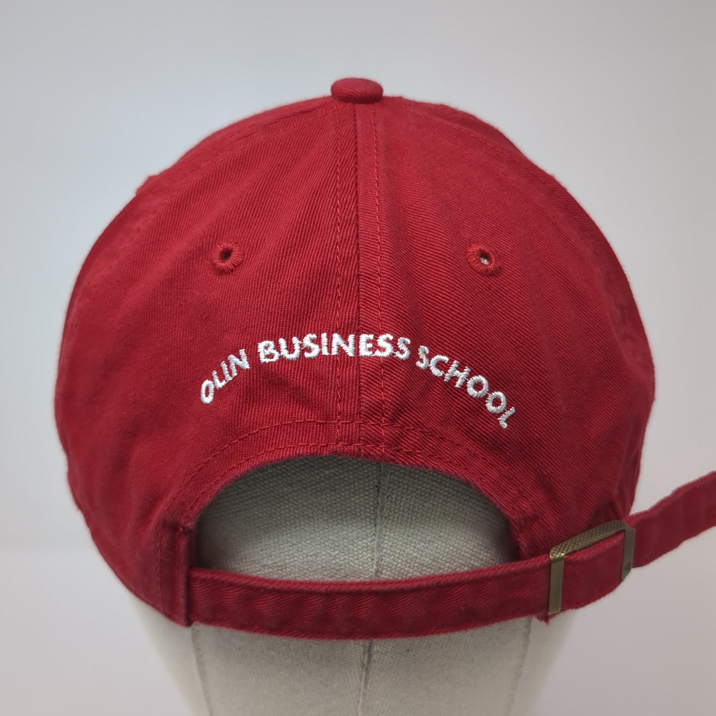 Olin Business School Slideback Hat Red One Size Adjustable Embroidered '47