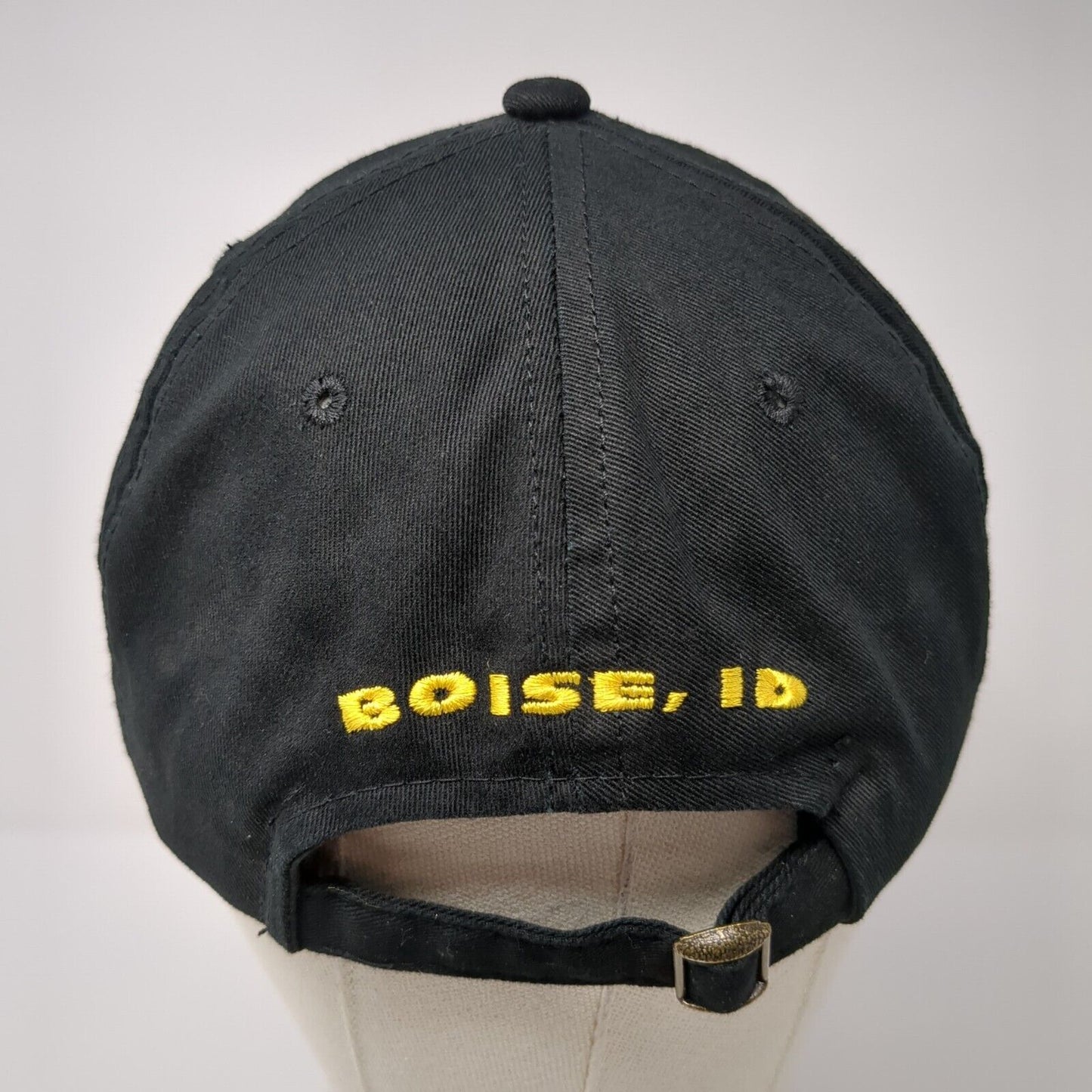 Big Twin Boise ID Slideback Hat Black One Size Embroidered Bretmor