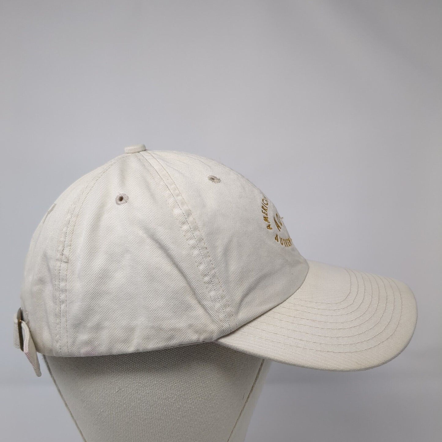 American Outpost Authentic Brand A0-95 Slideback Hat Tan OS Adjustable 6 Panel