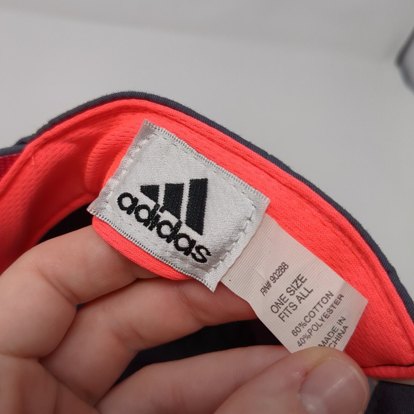 Adidas 3 Stripes Strapback Hat Gray One Size Adjustable 6 Panel Solid