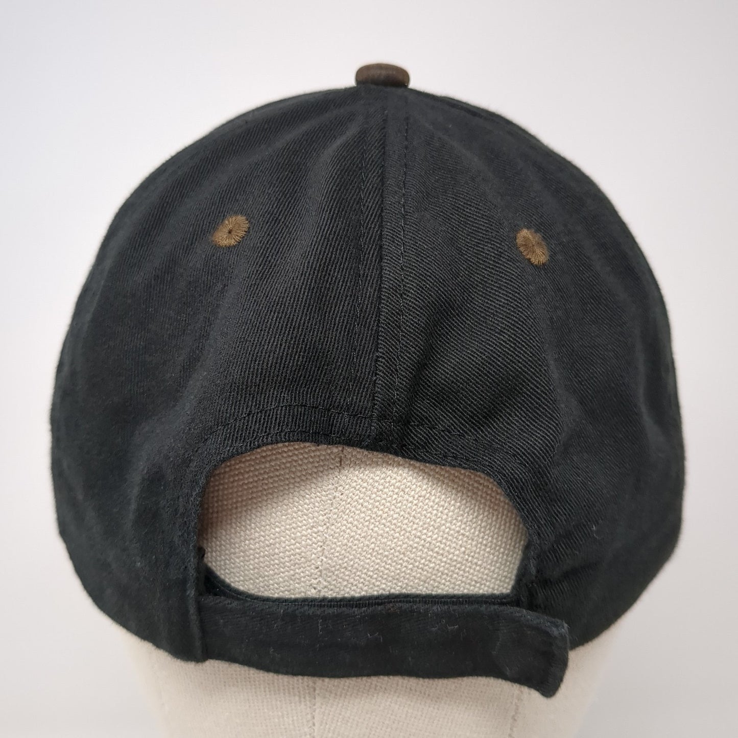 Snap-on Logo Strapback Hat Brown One Size Adjustable Solid K-Products