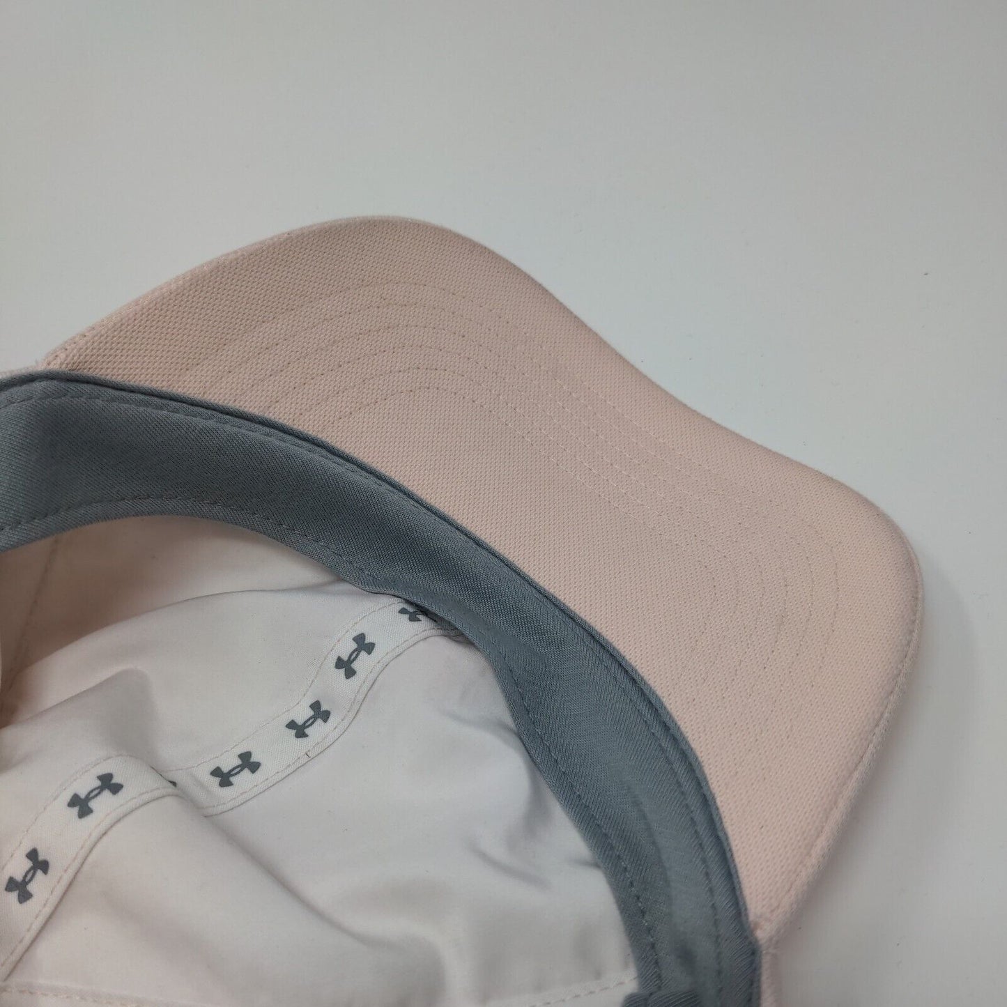 Under Armour Slideback Hat Pink OSFA Adjustable Free Fit Embroidered