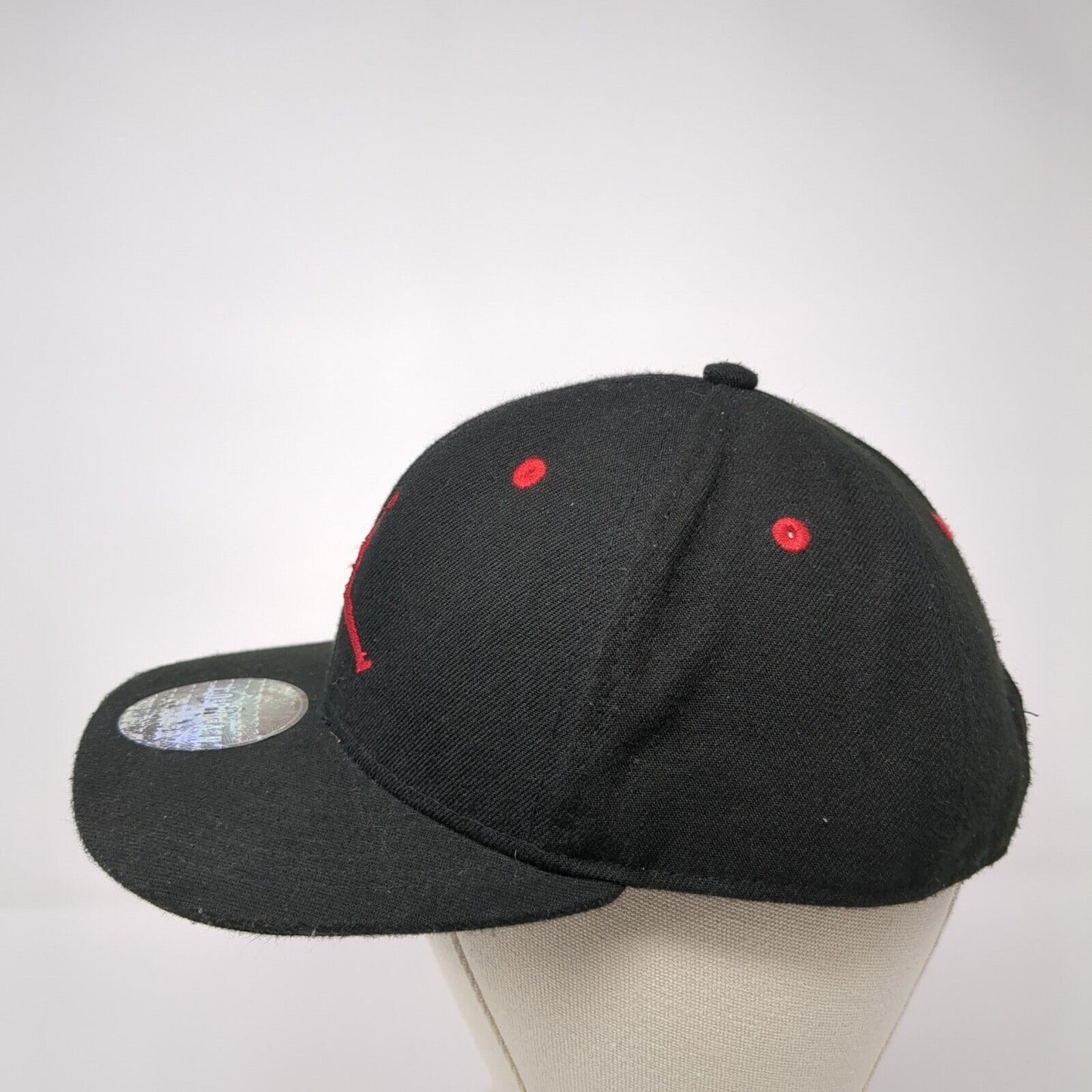 Jordan Jumpman Snapback Hat Black Youth One Size Embroidered Logo