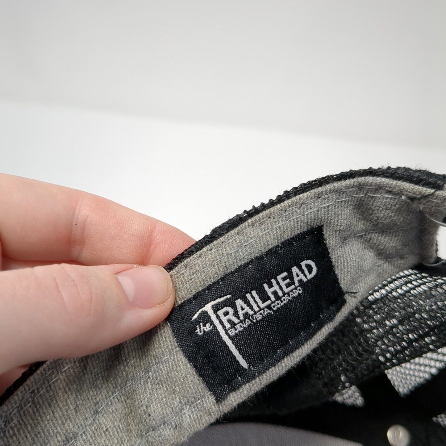 BV CO 1972 Snapback Mesh Back Trucker Hat Gray One Size Adjustable