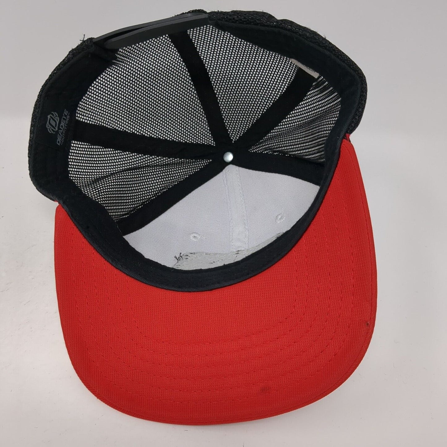 Deadeye Outfitters Snapback Trucker Hat Multicolor One Size Adjustable Mesh Back