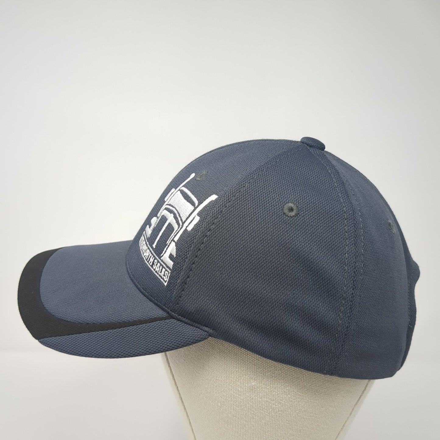 Kenworth Sales Strapback Baseball Cap Gray One Size Adjustable Embroidered