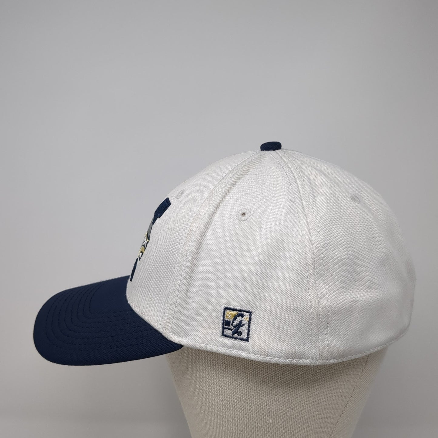 The Game Pro Fitted Hat Multicolor XL Embroidered Logo A-Flex Colorblock