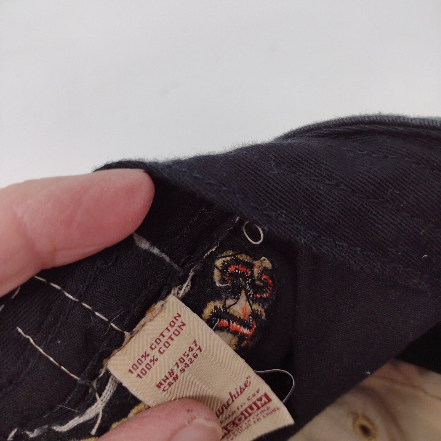 SF San Francisco Giants Fitted Hat Multi Medium Embroidered MLB '47