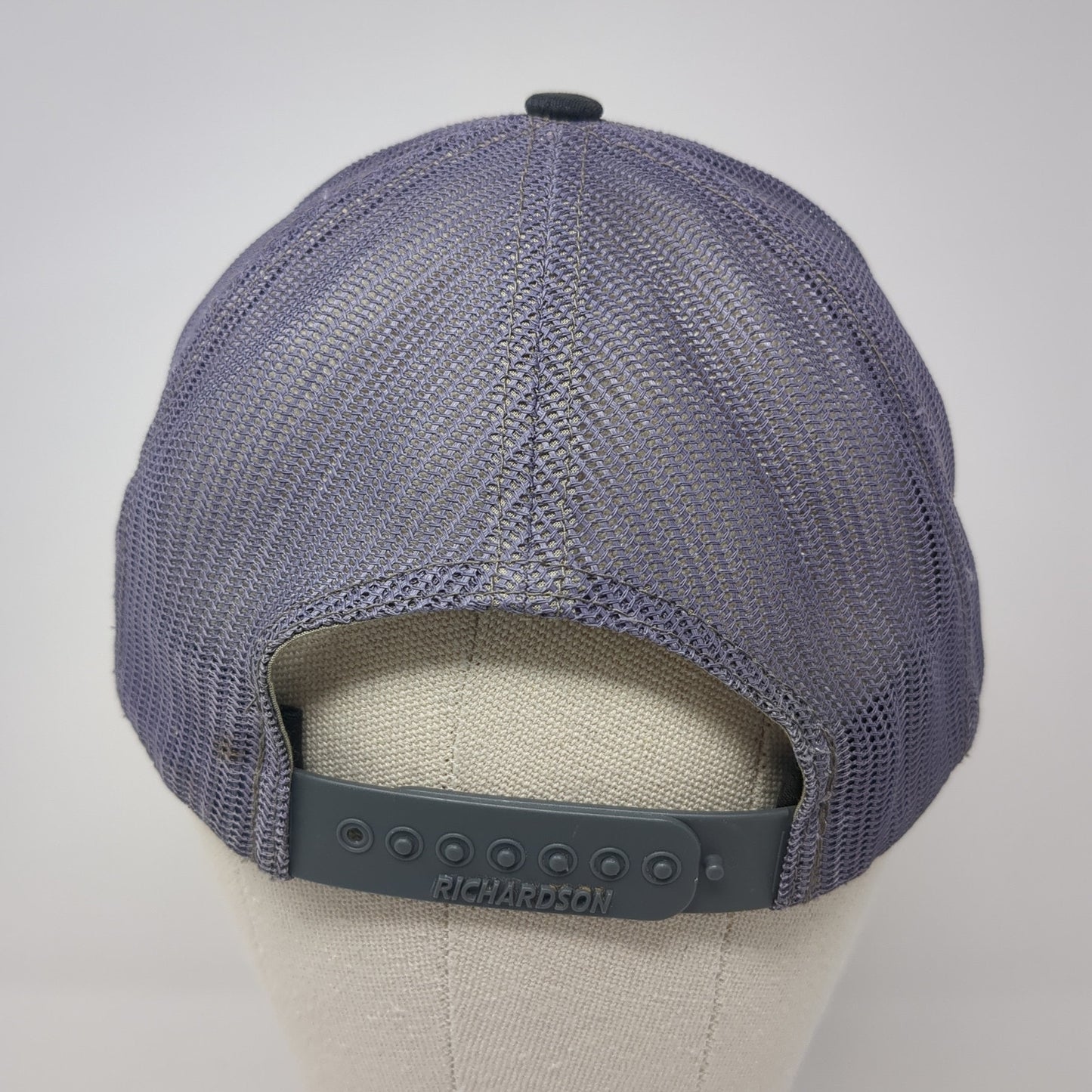 Beck's Snapback Trucker Hat Gray One Size Mesh Back Outdoor Richardson