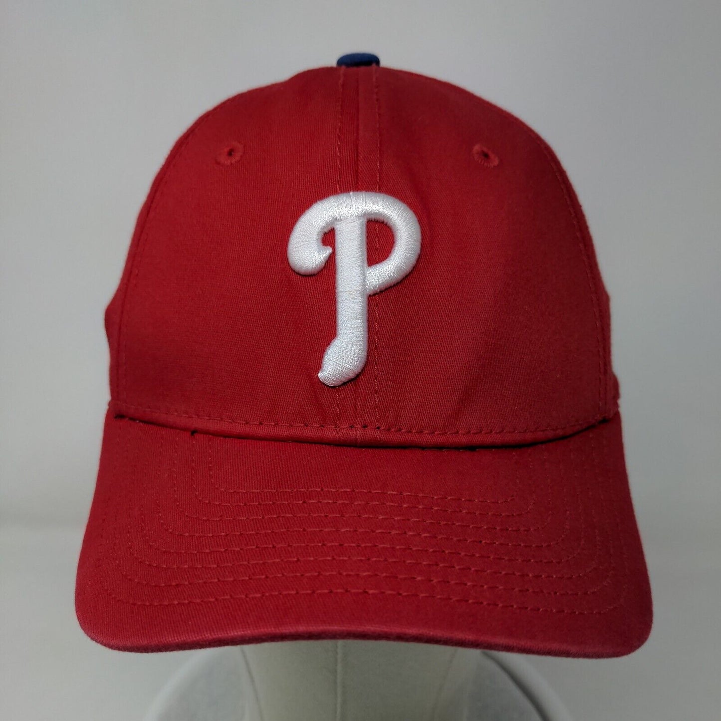 New Era Boy's Fitted Hat Red Embroidered Philadelphia Phillies 39Thirty Logo