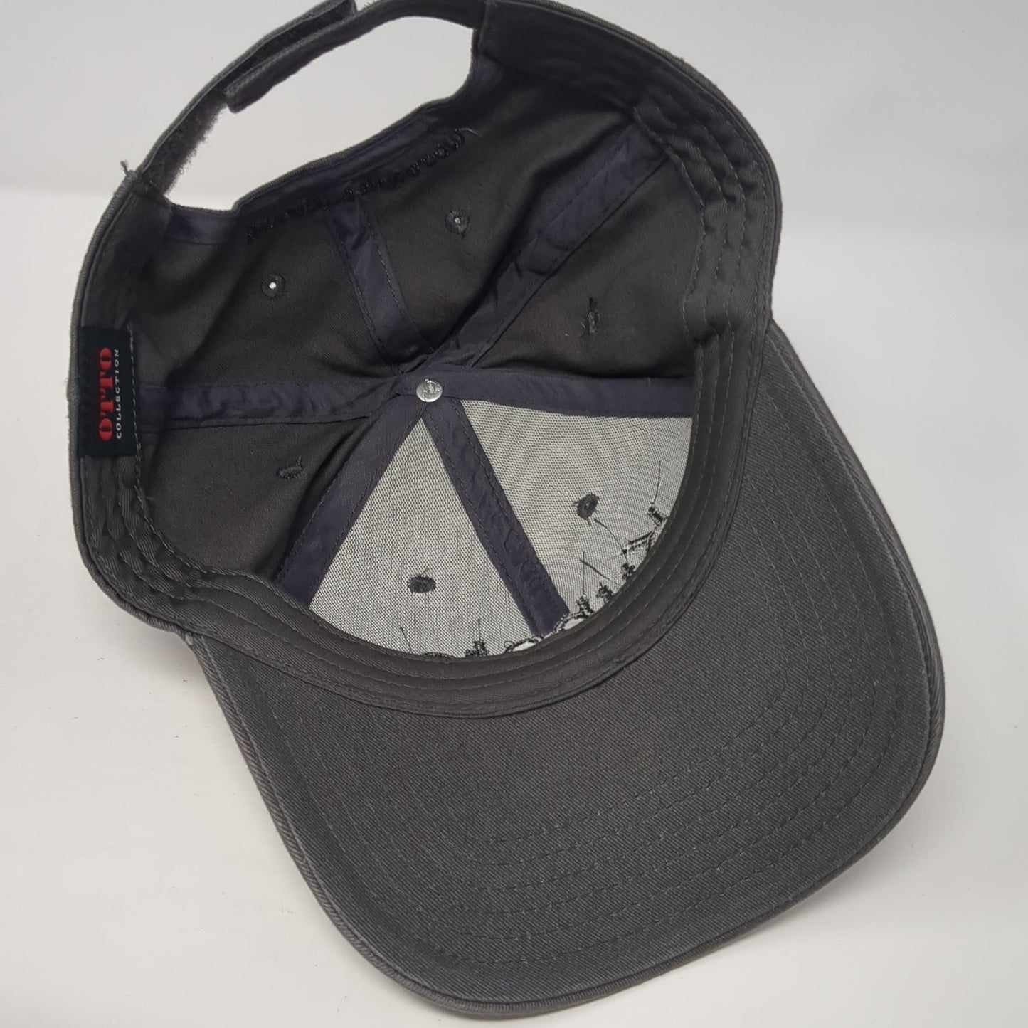 Kubota Strapback Hat Gray One Size Adjustable Embroidered 6 Panel Otto