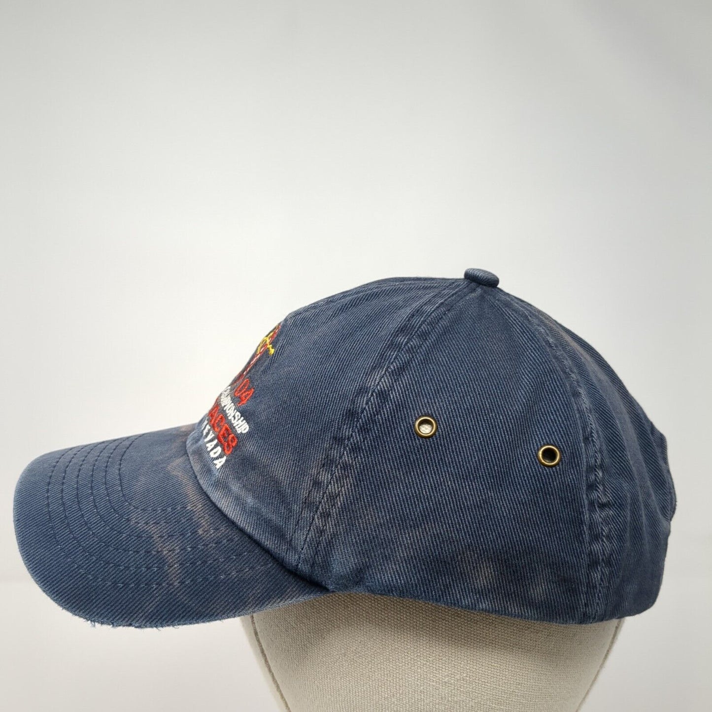 2004 National Championship Air Races Slideback Hat Blue One Size 6 Panel
