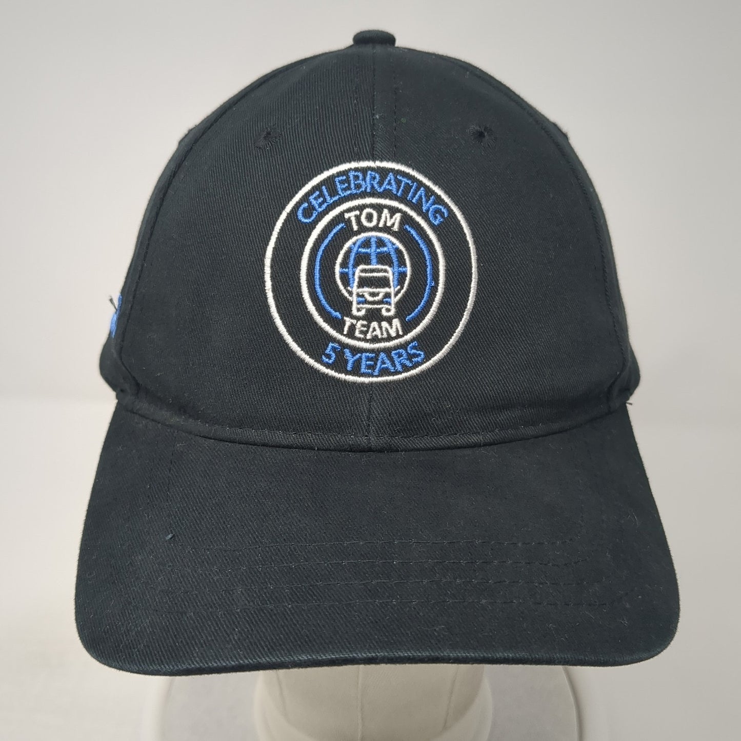 Celebrating 5 Years Tom Team Snapback Hat Black One Size Adjustable Clique