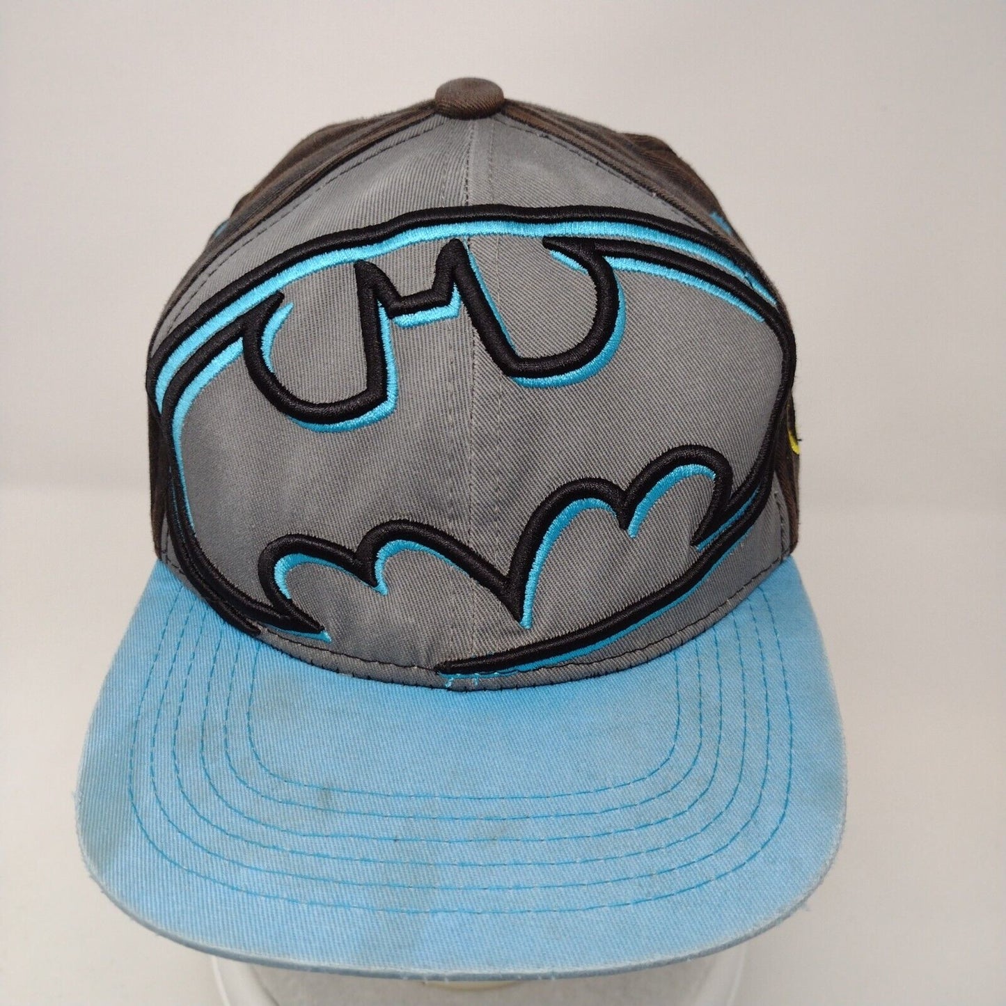 Batman Snapback Hat Multicolor OSFA Adjustable Embroidered DC Comics