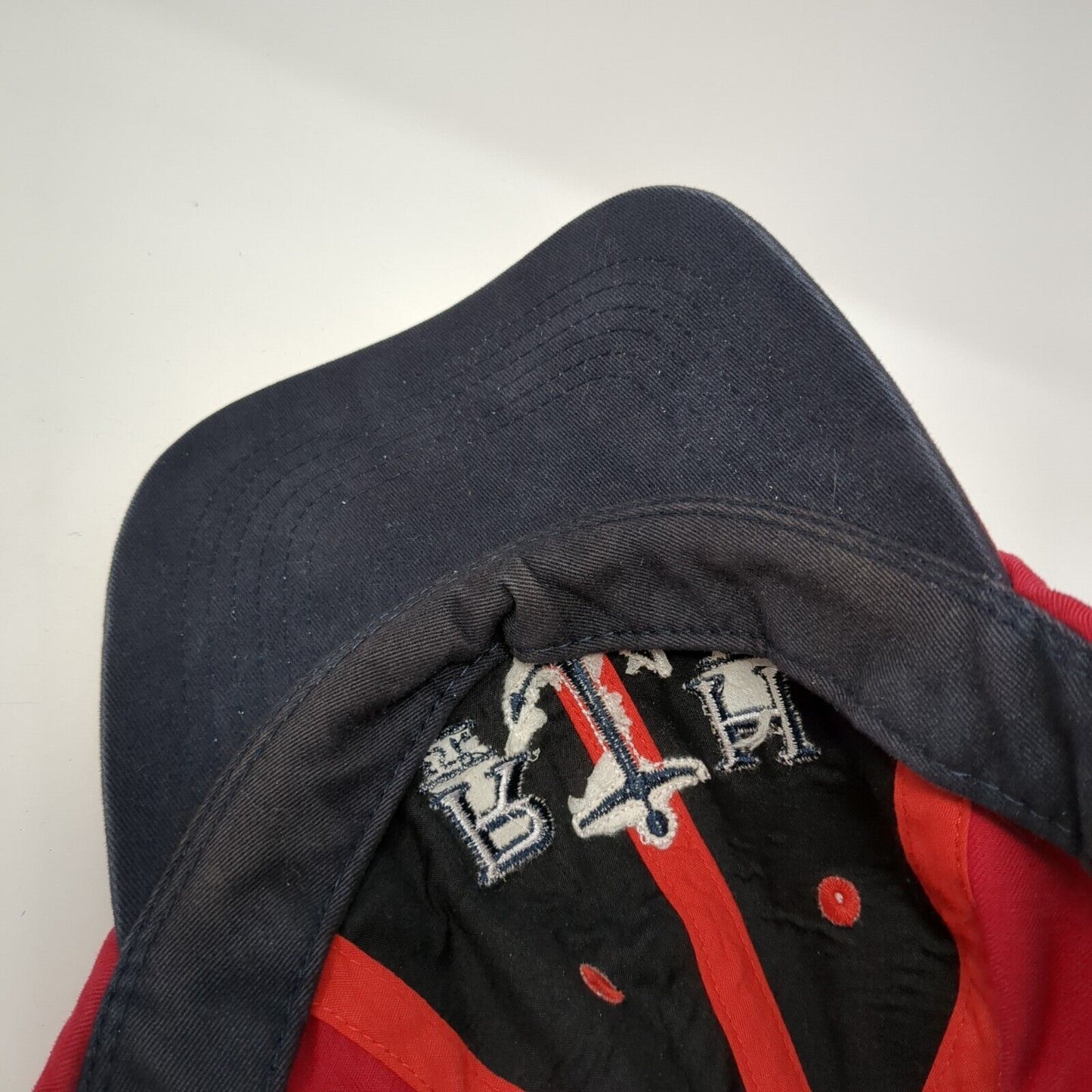 RH Anchor Est. 1886 Slideback Hat Red One Size Roche Harbor Embroidered