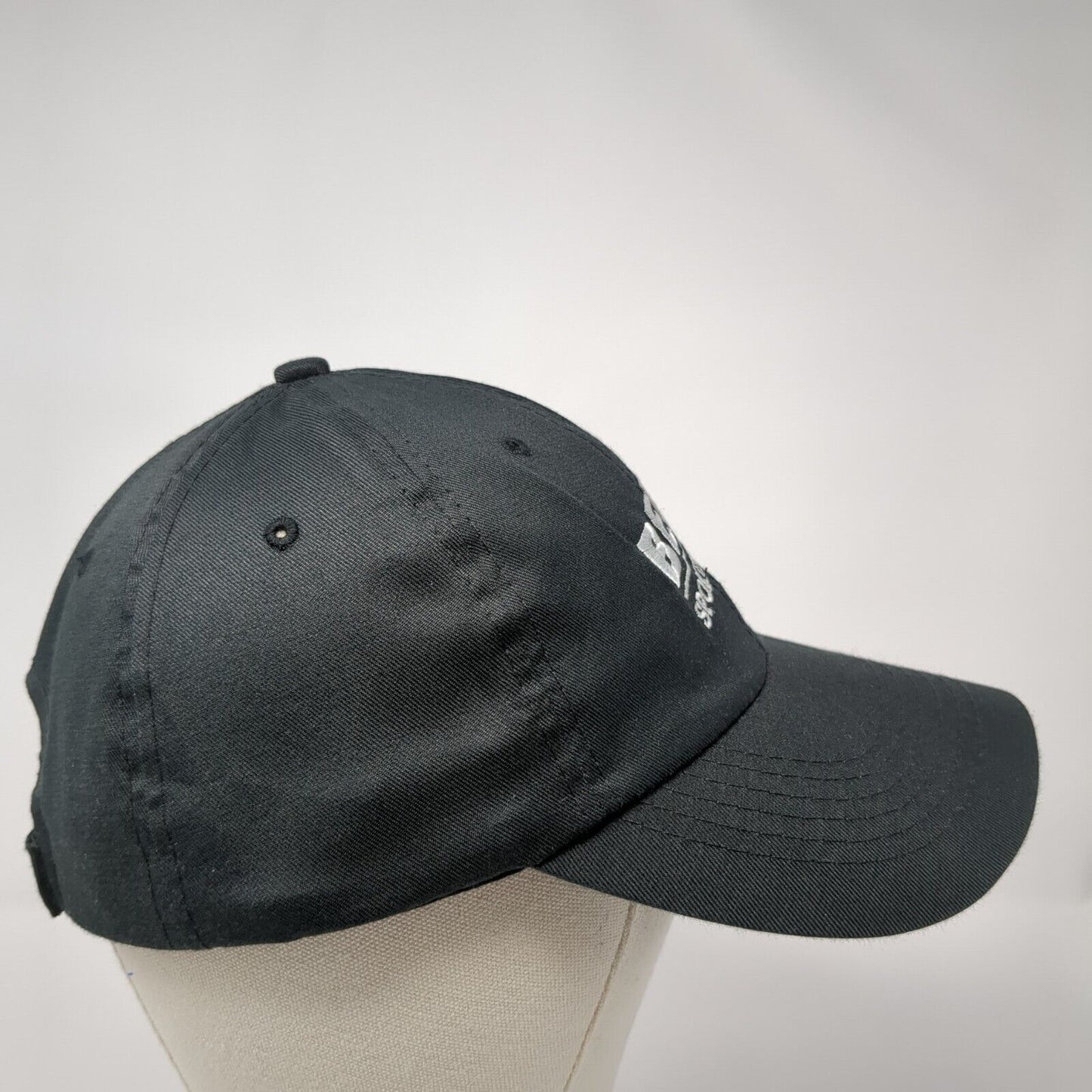 Beef Spoken Here Strapback Hat Black One Size Adjustable Embroidered