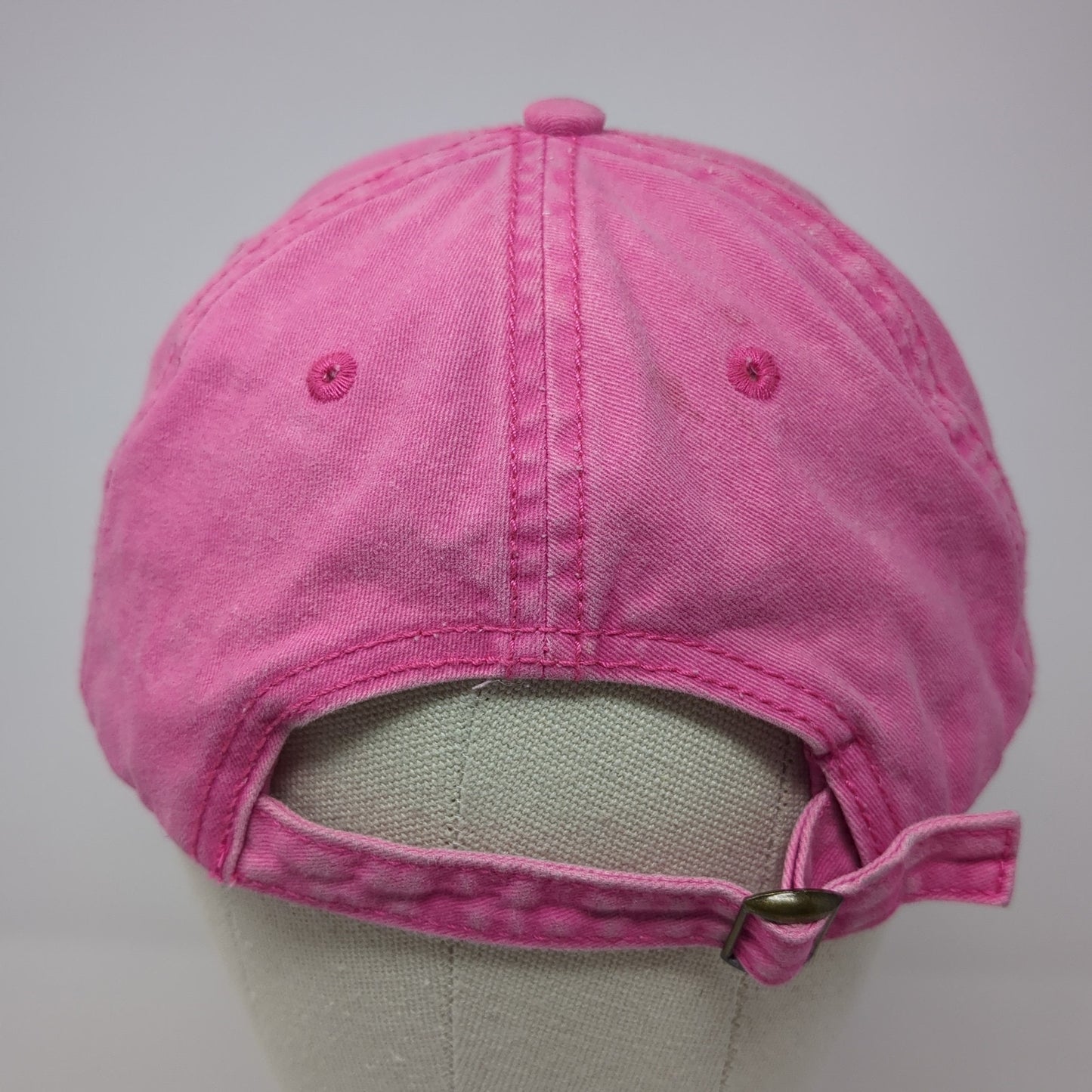 Unbranded Slideback Hat Solid Pink One Size Adjustable Blank Outdoor