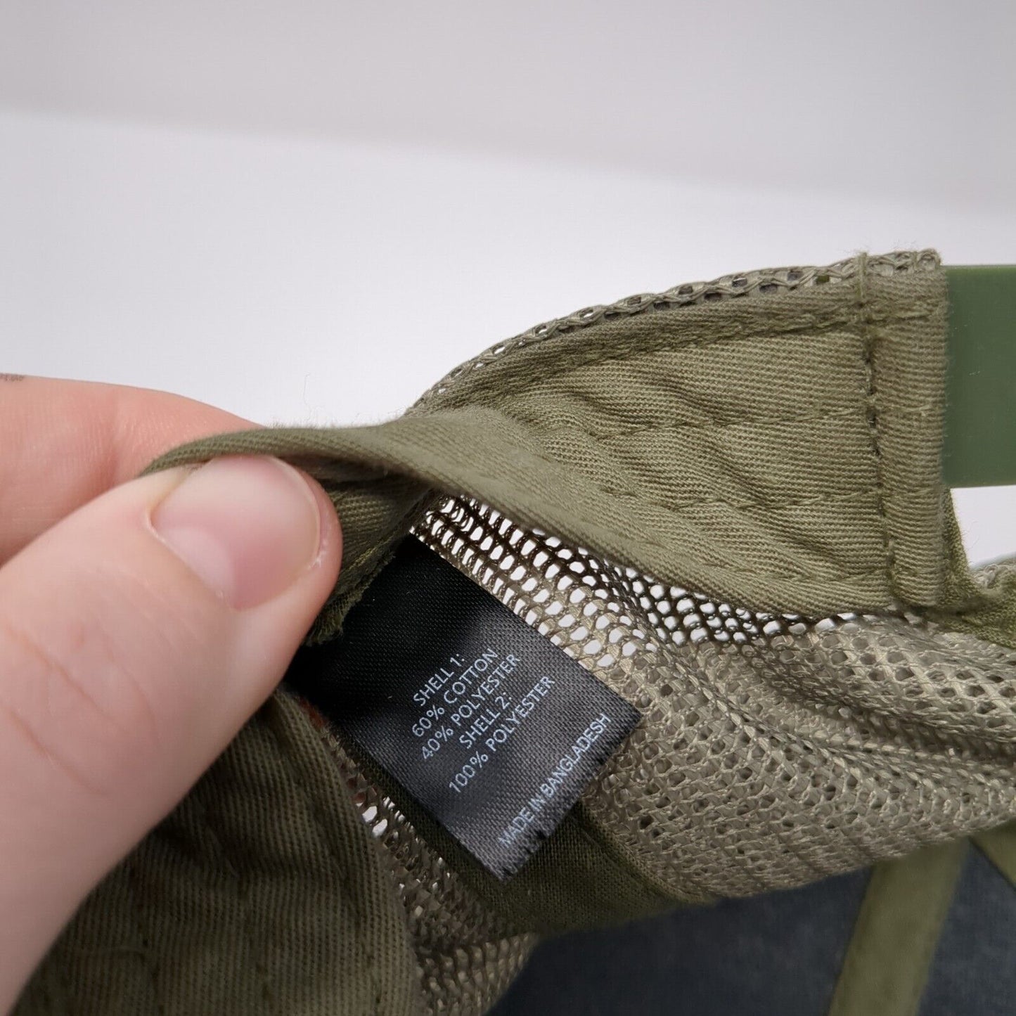 208 Properties Patch Snapback Trucker Hat Multi One Size Mesh Back