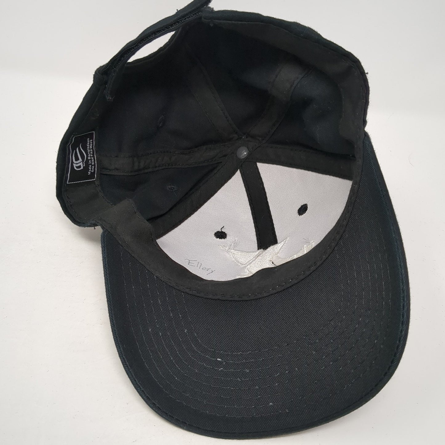 The YMCA Logo Strapback Hat Black One Size Embroidered Outdoor Cap
