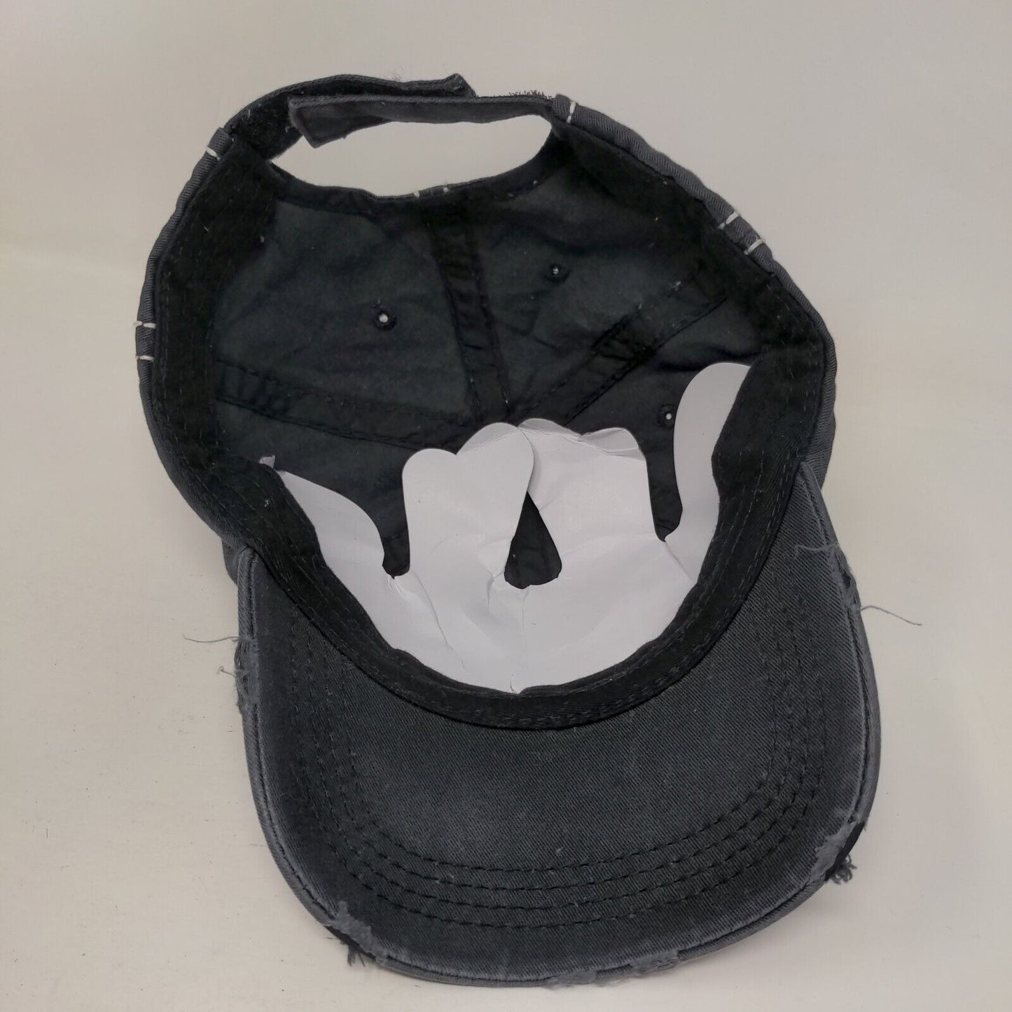 Chaos Coordinator Strapback Hat Gray One Size 6 Panel Adjustable