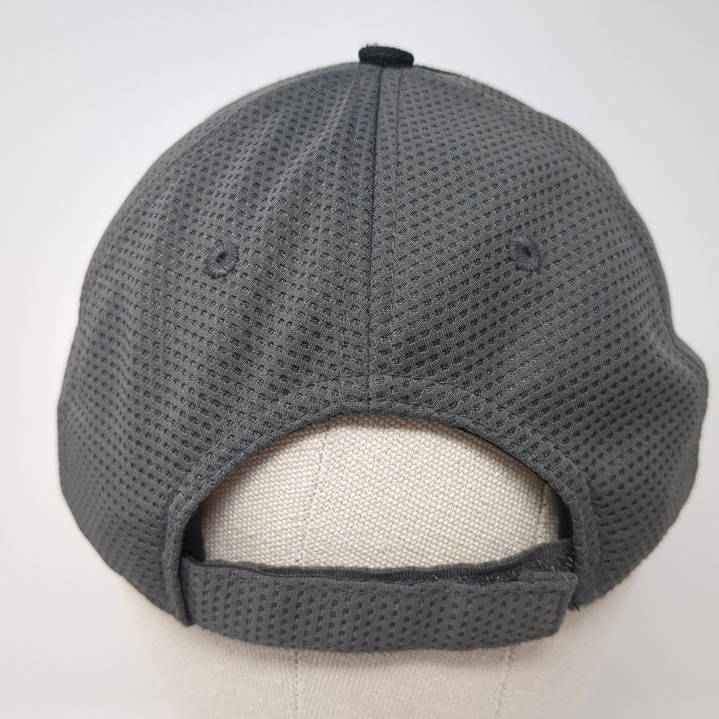 Meridian Warriors Strapback Hat Gray One Size Adjustable Embroidered