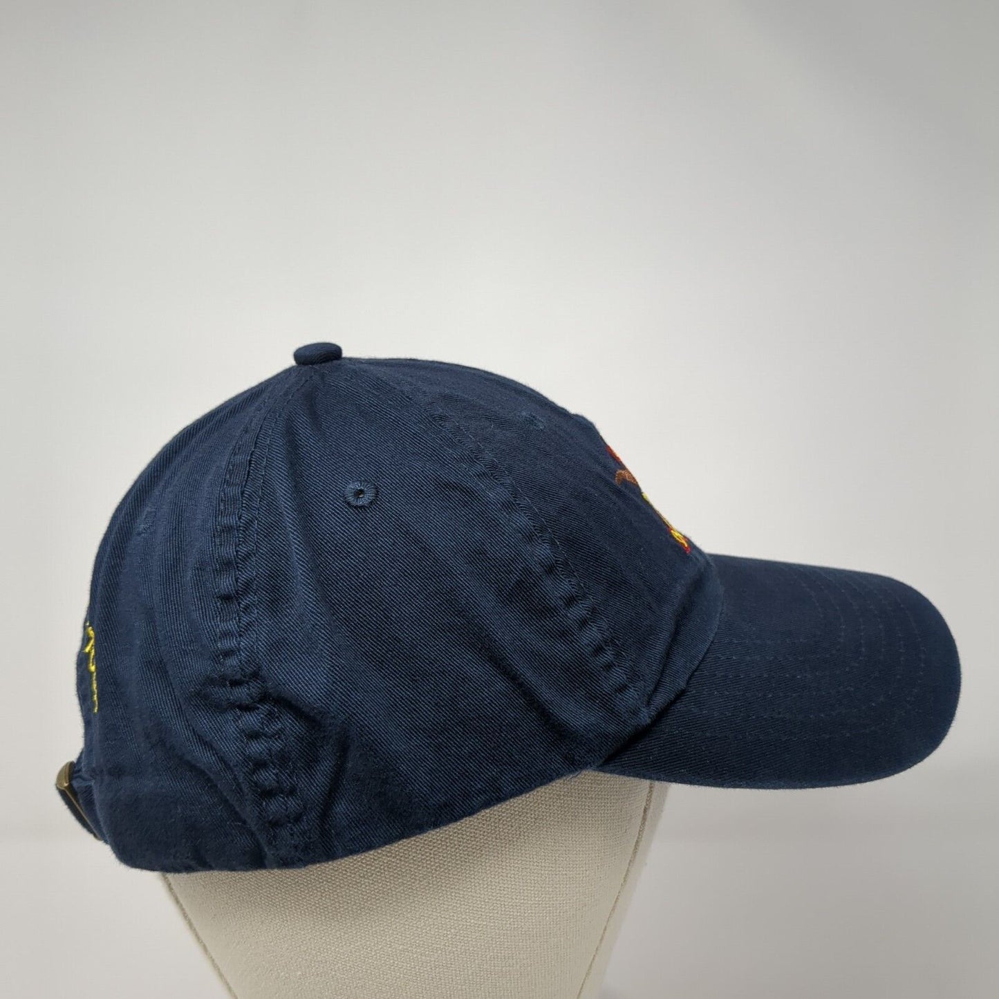 St. Louis Brewery Tour Slideback Hat Blue One Size Adjustable Embroidered