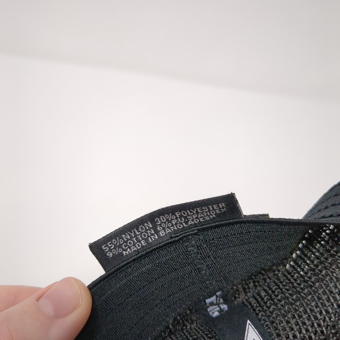 The Vue Warhawk Softball Fitted Mesh Back Trucker Hat Black 7 3/8-8