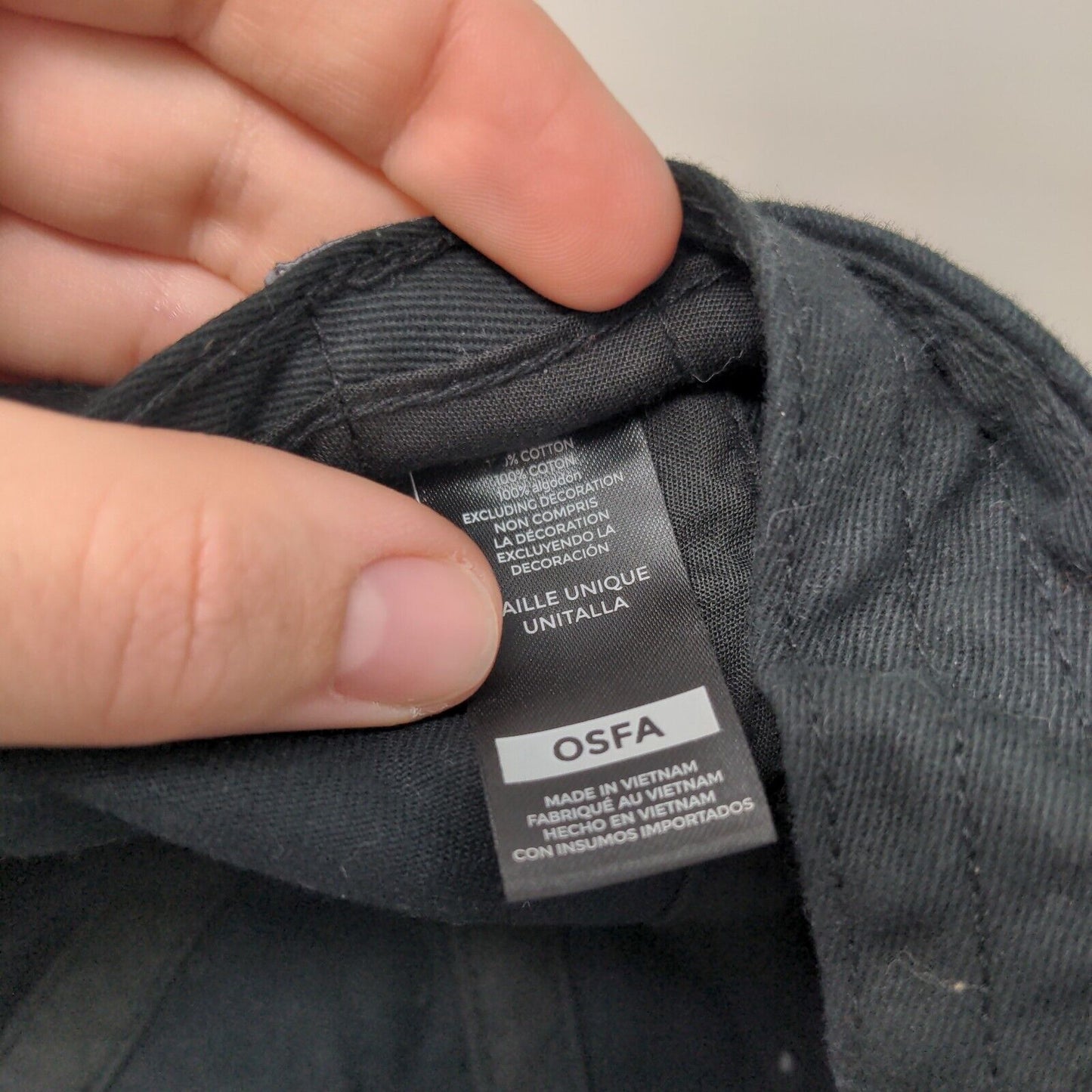 Orlando Magic Slideback Hat Black OSFA NBA Embroidered Logo '47 Brand