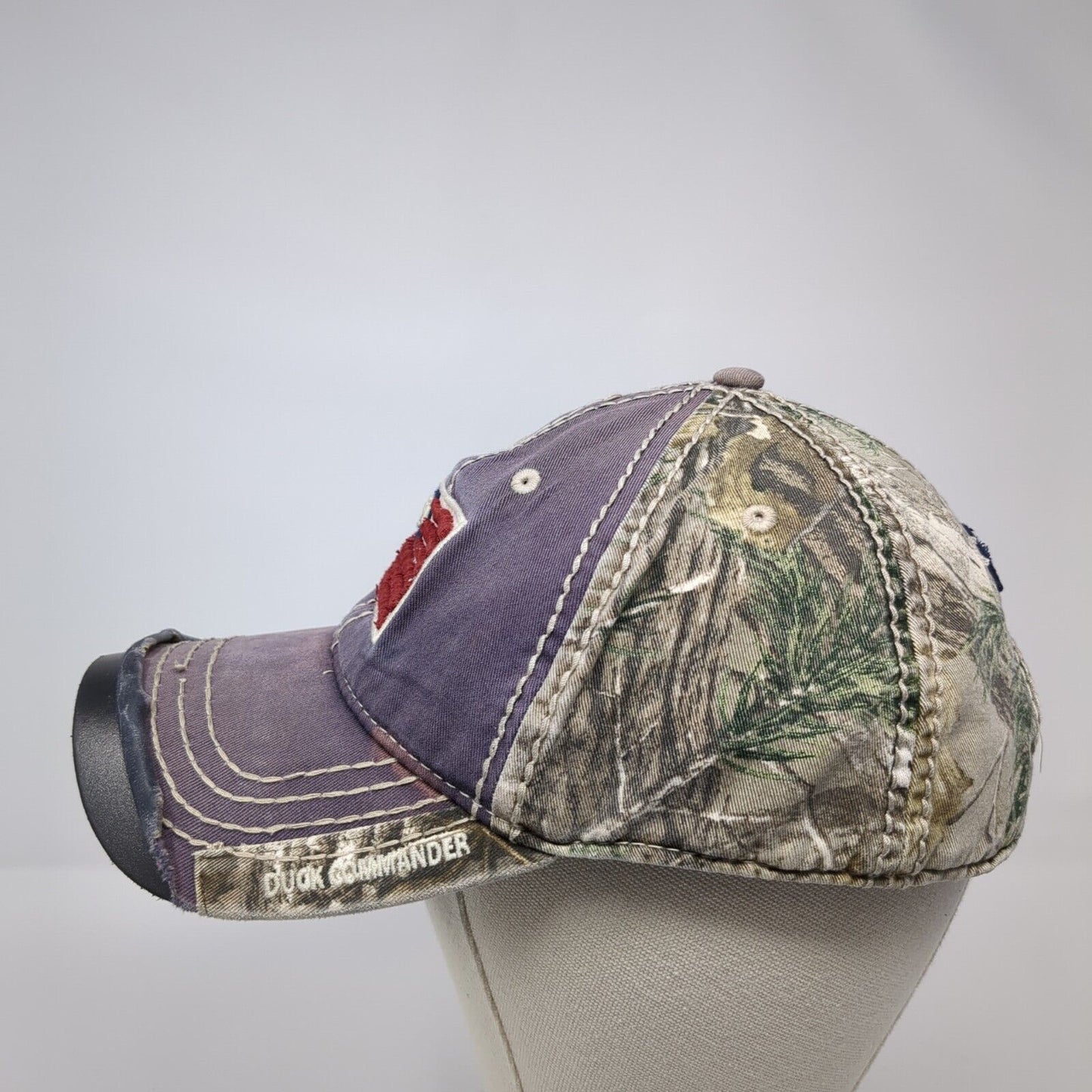 Duck Commander Slideback Hat Camo One Size 6 Panel Hunting The Game