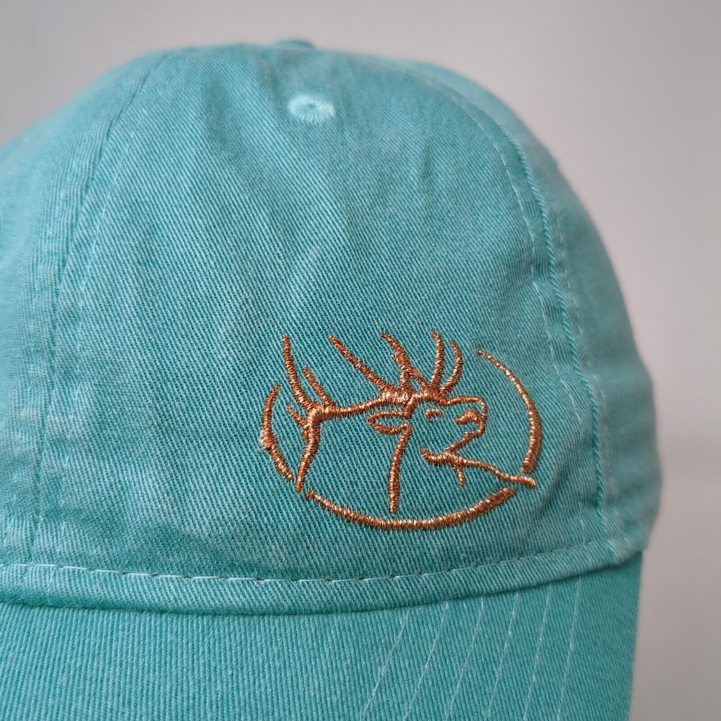 Outdoor Cap Women's Strapback Hat Blue One Size Ladies Fit RMEF Logo