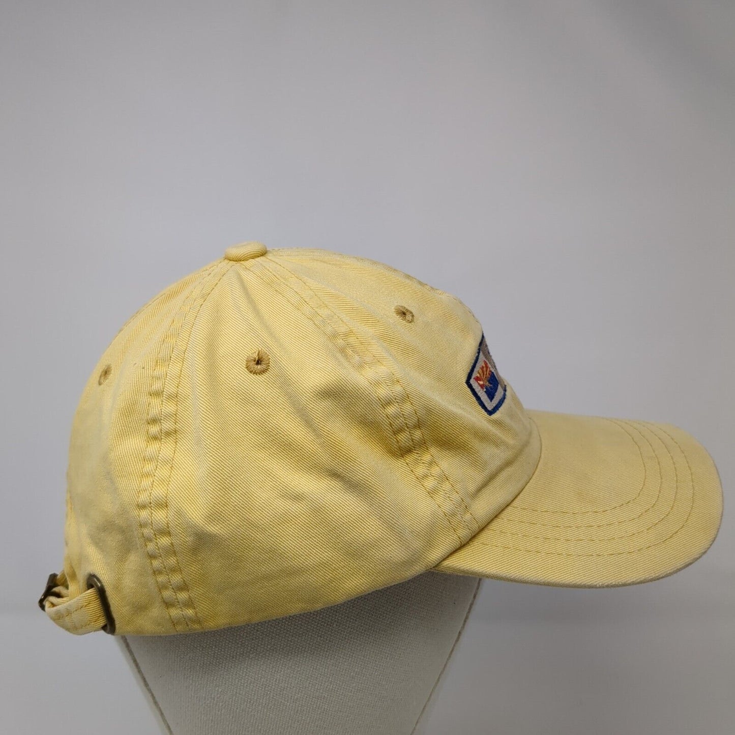 Rancho Mañana Slideback Hat Yellow One Size Adjustable Embroidered Imperial