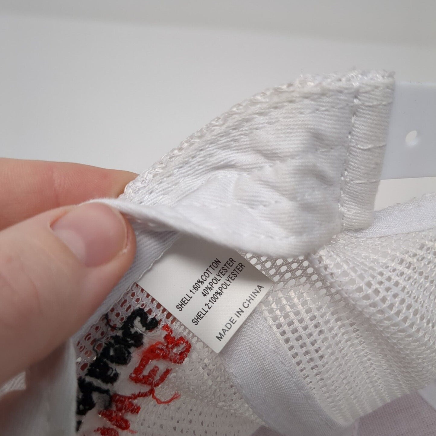 Power Engineers Snapback Trucker Hat Red OS Adjustable Mesh Back Richardson