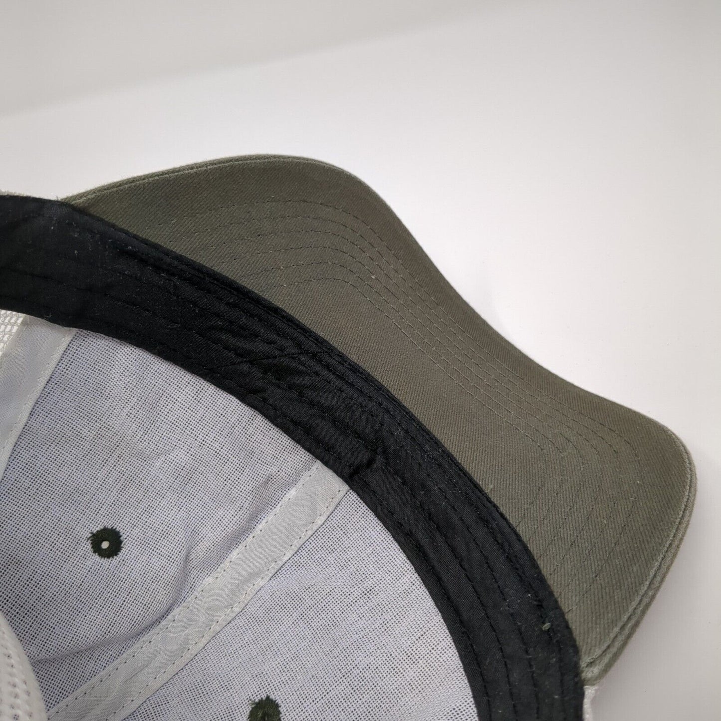Yellowstone Snapback Trucker Hat Brown One Size Adjustable Mesh Back 6 Panel