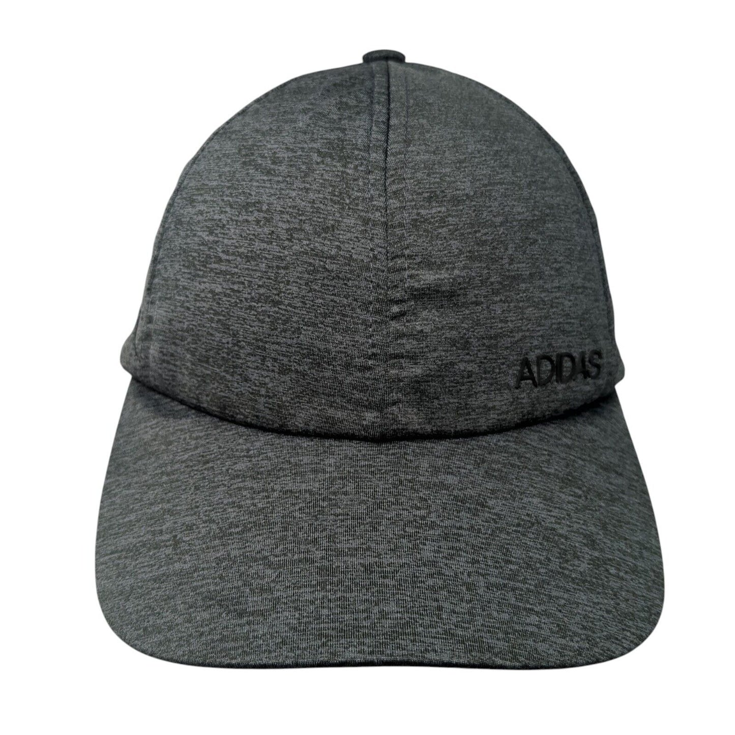Adidas Spell Out Strapback Hat Gray One Size Adjustable Climalite