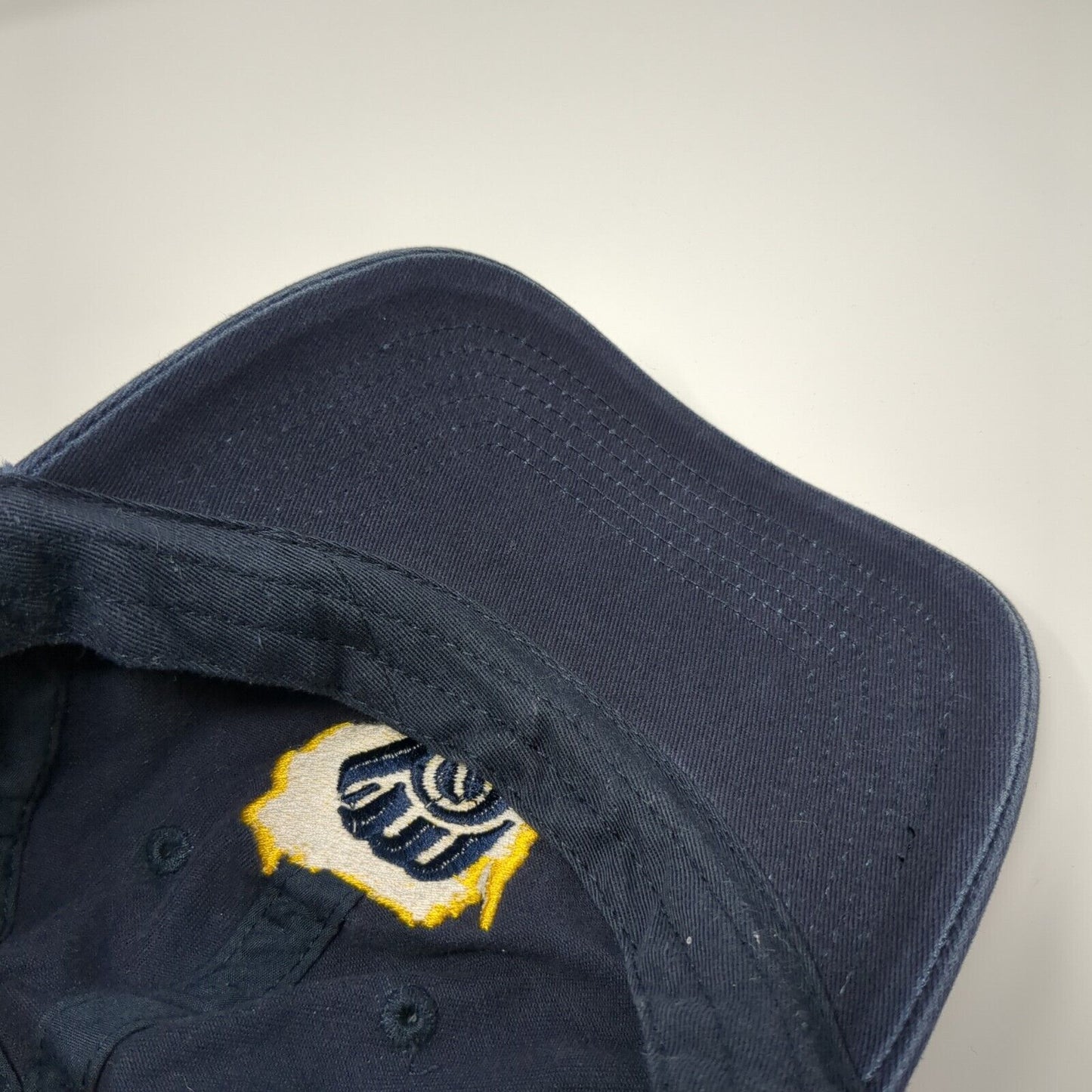 Miller Lite Slideback Hat Blue One Size Adjustable Embroidered Logo