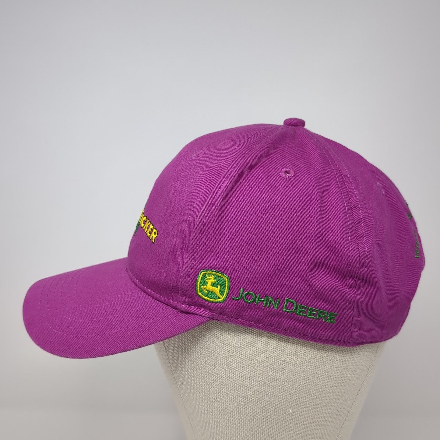 Sydenstricker Snapback Hat Pink One Size John Deere Embroidered Outdoor