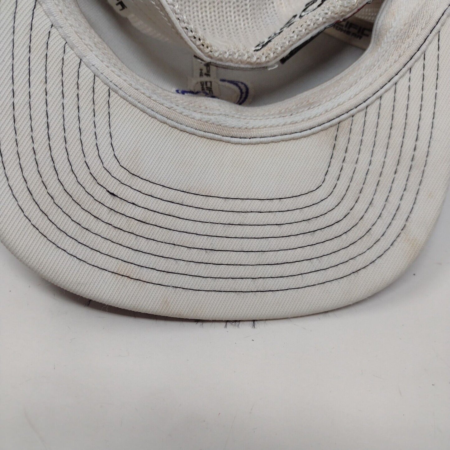 Idaho Rockies Fitted Mesh Back Trucker Hat Black SM-MED Embroidered